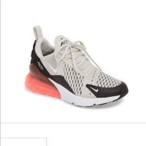 KIDS NIKE AIR MAX 270 gray SNEAKER. NEW SZ 7.  Youth 5 Y.  943345-002